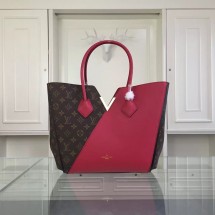 Copy Louis Vuitton Monogram Canvas KIMONO Tote Bag 40460 Burgundy GL02786