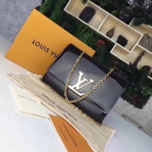 Copy Louis Vuitton Original Leather M51603 Black GL03801