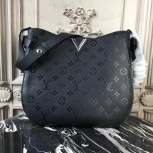 Copy Louis Vuitton Original VERY HOBO M53346 black GL04666