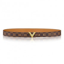 Fake Louis Vuitton Damier Ebene Canvas Essenitial V 30MM Belt M9020V GL01133