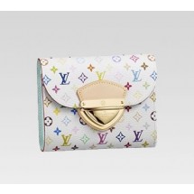 First-class Quality Louis Vuitton handbag monogram multicolore white koala wallet m58082 (anis lining) GL01885