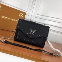 First-class Quality Louis vuitton MYLOCKME BB M51418 black GL02996