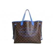 Imitation 2013 Louis Vuitton Monogram Canvas Ikat Neverfull mm M40938 GL03708