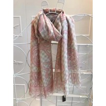 Imitation 2017 top quality louis vuitton scarf L0012 white/brown GL01503