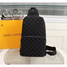 Imitation Louis Vuitton AVENUE SLING BAG N41720 black GL01920