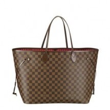 Imitation Louis Vuitton Damier Ebene Canvas Neverfull GM N51106 GL02038