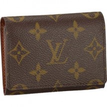 Imitation Louis Vuitton Monogram Canvas Business Card Holder M62920 GL01668