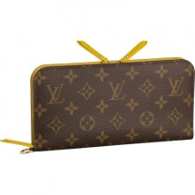 Imitation Top Louis Vuitton M60248 Monogram Canvas Portefeuille Insolite Jaune GL03024