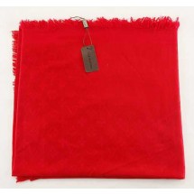 Knockoff 2015 Louis Vuitton scarf cashmere cotton 099-4 red GL03287