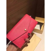 Knockoff Cheap Louis Vuitton Monogram Empreinte Josephine Wallet 1369 Rose GL02912