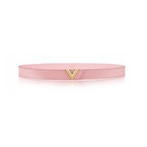 Louis Vuitton 30mm Leather Belt M94410 pink GL01801