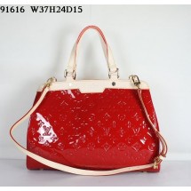 Louis Vuitton Bags and Purses Monogram Vernis Bag Red 91616 GL01486