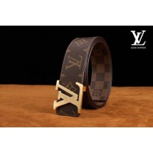 Louis Vuitton Calf leather Belt wide 3.8CM 2257 GL00669