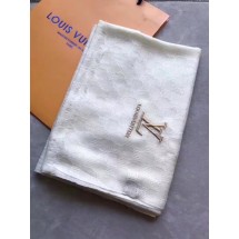 louis vuitton Cashmere scarf LV9223 white GL00157