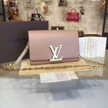 Louis Vuitton CHAIN LOUISE GM M51631 apricot GL04363