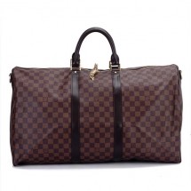 Louis Vuitton Damier Canvas Keepall 60 with 41412 GL02446