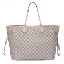 Louis Vuitton handbag damier azur canvas neverfull gm n51108 GL00785