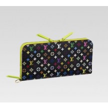 Louis Vuitton handbag monogram multicolore black insolite wallet m66567 (pistache lining) GL03857