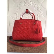 Louis vuitton mongram empreinte MONTAIGNE N41046 red GL01552