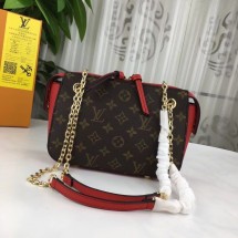 Louis vuitton monogram canvas 45039 red GL00230