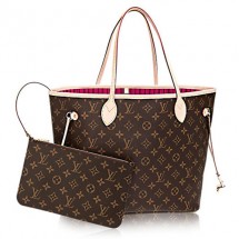 Louis Vuitton Monogram Canvas Neverfull MM M41178 Pivoine GL01746