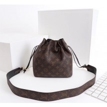 Louis Vuitton Monogram Canvas NOE POUCH M43445 black GL02483