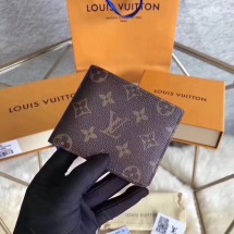 Louis Vuitton Monogram Canvas Original leather Wallet M60895 GL01128