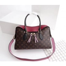 Louis Vuitton Monogram Canvas TUILERIES TOTE Bag M41455 Red GL00213