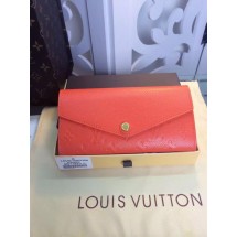 Louis Vuitton Monogram Empreinte Wallet M61182 Orange GL03331