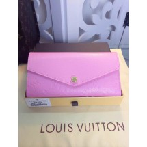 Louis Vuitton Monogram Empreinte Wallet M61182 Pink GL00770