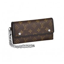 Louis Vuitton Monogram Macassar Canvas Long Wallet M60168 GL01685