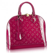 Louis Vuitton Monogram Vernis Alma MM M90098 Indian Rose GL04141