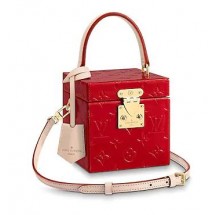 Louis Vuitton Monogram Vernis Original BLEECKER BOX M52464 red GL03096