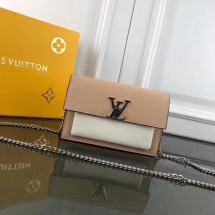 Louis Vuitton MYLOCKME BB CHAIN LOUISE M63471 apricot GL00298