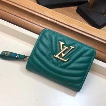 LOUIS VUITTON NEW WAVE COMPACT WALLET M63789 green GL02499