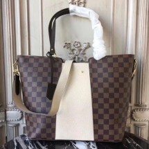 Louis Vuitton Original Damier Ebene Canvas JERSEY 44023 creamy-white GL02954