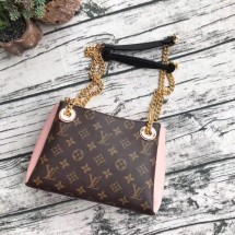 Louis vuitton original monogram canvas SURENE BB M43775 pink GL00734