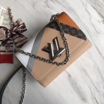 Louis vuitton original TWIST MM M50280 apricot GL00567