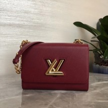 Louis vuitton original TWIST MM M53597 Bordeaux GL03323