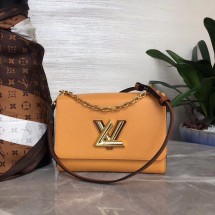 Louis vuitton original TWIST MM M53597 yellow GL00932