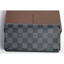 Louis Vuitton Wallet N62665 Damier Graphite Multiple For Bills And Credit Card GL01021