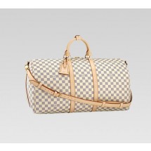 LV Damier Azur Canvas Keepall bandouliere 55 N41429 GL02776