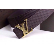 Replica 2015 Louis Vuitton belts 8190 coffee Belts GL04614