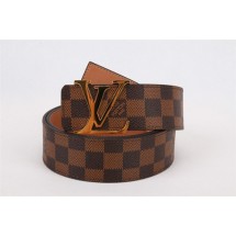 Replica AAA LV Belt 086 coffee GL04199