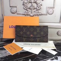 Replica Designer Louis Vuitton Monogram Canvas EMILIE WALLET M61289 GL00713