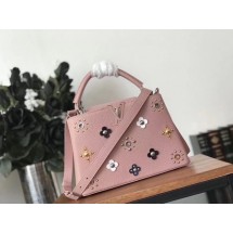 Replica Louis Vuitton mongram flowers BB M54310 pink GL01243