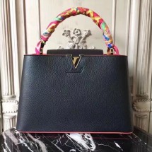 Replica Louis vuitton original leather capuniness 41814 black GL02507