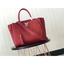 Replica Louis Vuitton original lockmeto lockme Tote Bag M54569 red GL01418