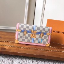 Replica Louis Vuitton Pochette Weekend original Damier Azur Canvas N60108 GL02689