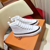 Replica Louis Vuitton STELLAR SNEAKER BOOT LV892SY white GL04259